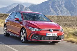 2022 Volkswagen Golf Front Right in red